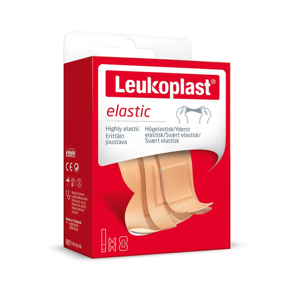 Leukoplast plaster Elastic 6cmx1m 