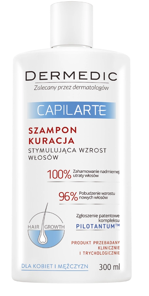 Dermedic Capilarte szampon kuracyjny na wzrost włosów 300ml