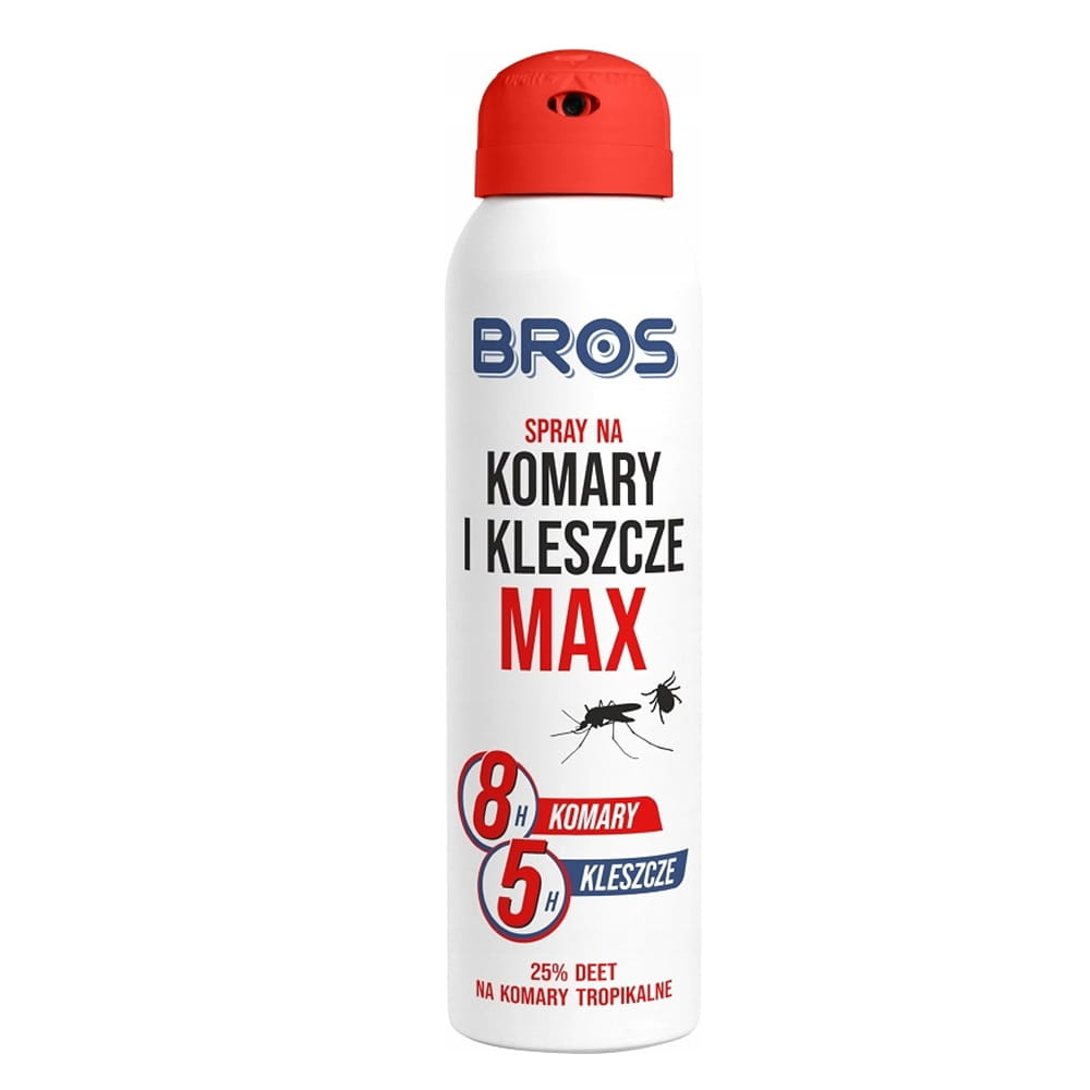 Bros Spray na komary i kleszcze Max 90ml
