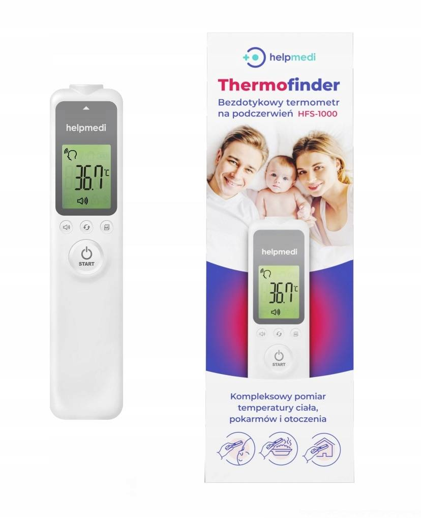 Helpmedi Thermofinder termometr bezdotykowy