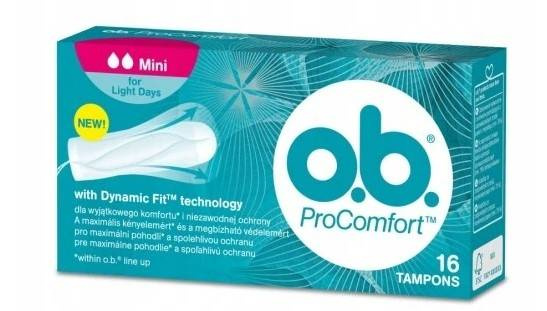 OB tampon mini 16 szt procomfort