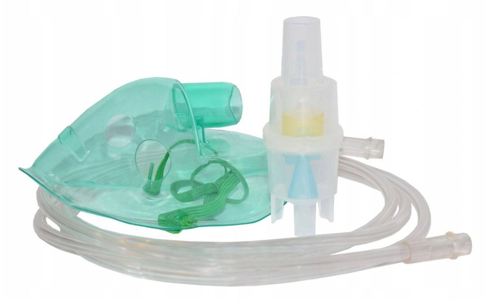 Zestaw do inhalatora Intec dla dorosłych (maska,nebulizator,przewód)